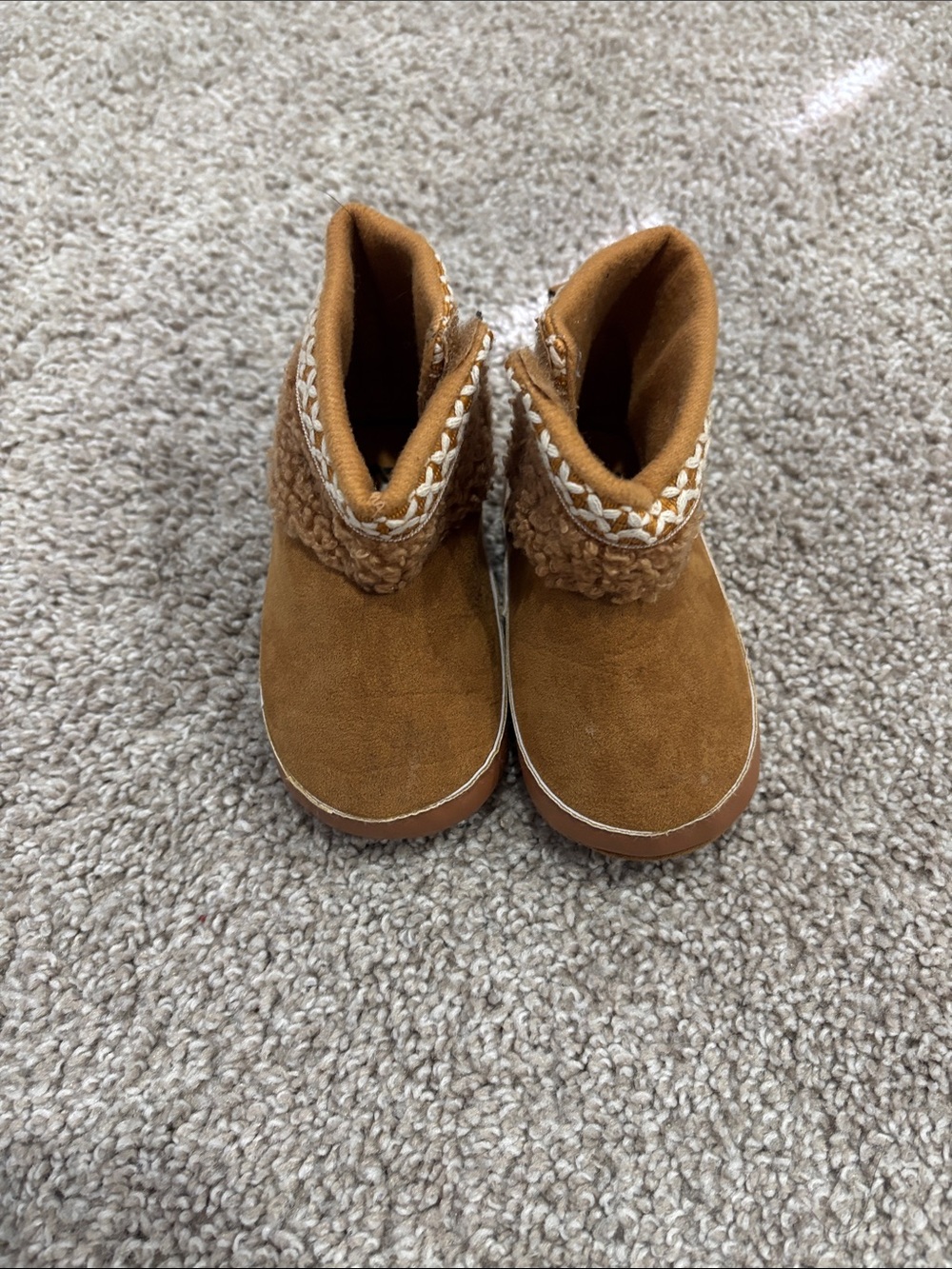 Kids Tan Boots